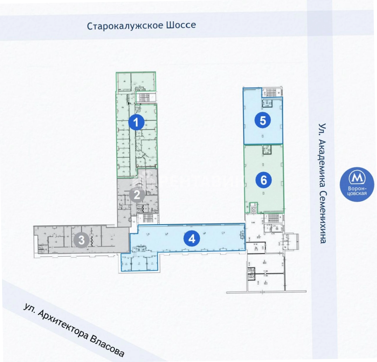 Офис Валлекс площадью 334.2 квадратных метров