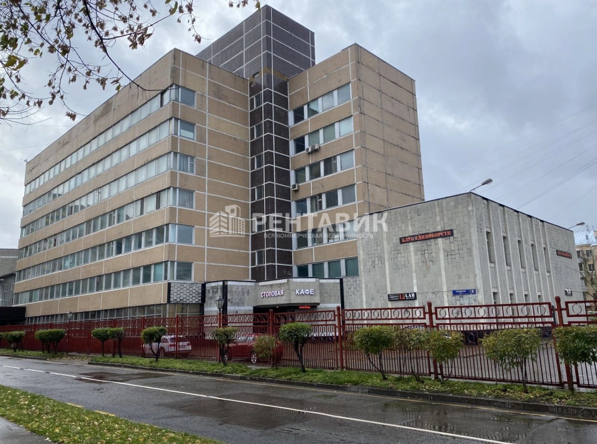 фасад дома, здание по адресу г Москва, ул Городская, д 8 