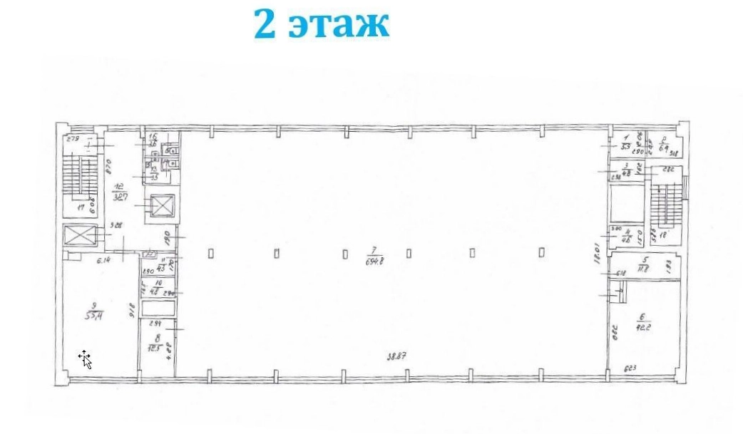 Здание целиком Докукина, 4 площадью 6439.7 квадратных метров