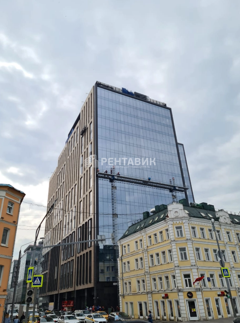 фасад дома, здание по адресу г Москва, ул 2-я Брестская, д 48 