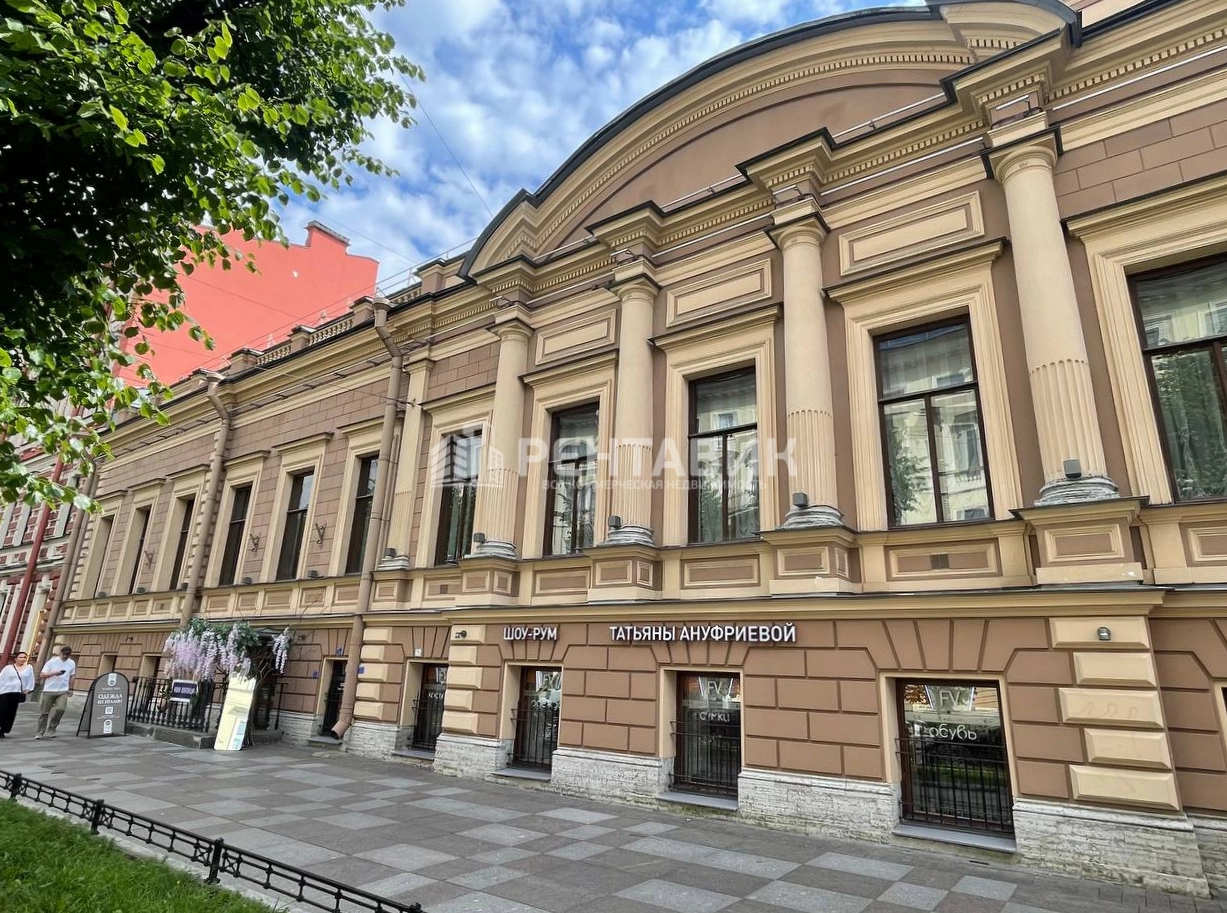 фасад дома, здание по адресу г Санкт-Петербург, ул Чайковского, д 29