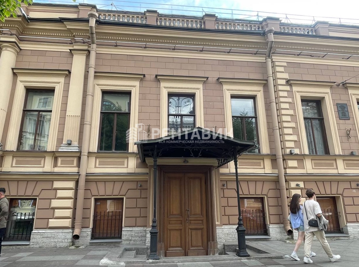 фасад дома, здание по адресу г Санкт-Петербург, ул Чайковского, д 29