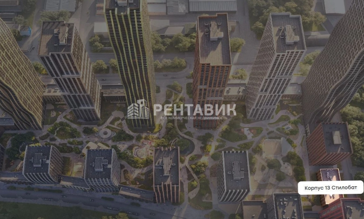 Здание целиком Level work Южнопортовая площадью 2290.8 квадратных метров