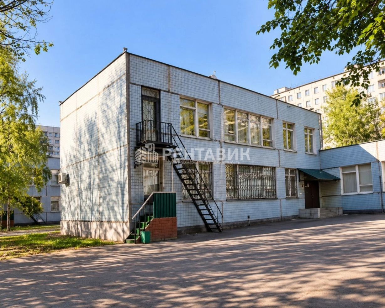 фасад дома, здание по адресу г Москва, Берёзовая аллея, д 7Б