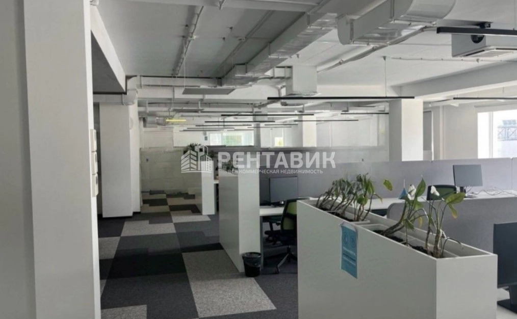 Офис МегаПарк площадью 1396 квадратных метров