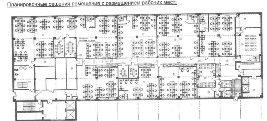 Офис Кожевники площадью 1582 квадратных метров