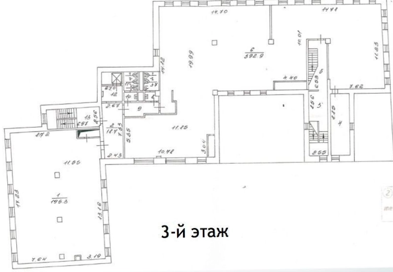 Здание целиком Мира 16с2 площадью 3924.8 квадратных метров