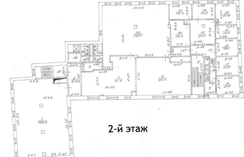 Здание целиком Мира 16с2 площадью 3924.8 квадратных метров