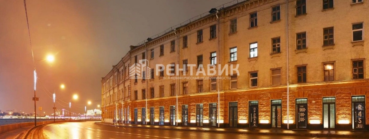 фасад дома, здание по адресу г Москва, Пречистенская наб, д 15 стр 2 