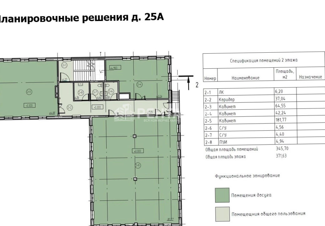 Здание целиком 5-я Ямского Поля, д 25 площадью 1498 квадратных метров