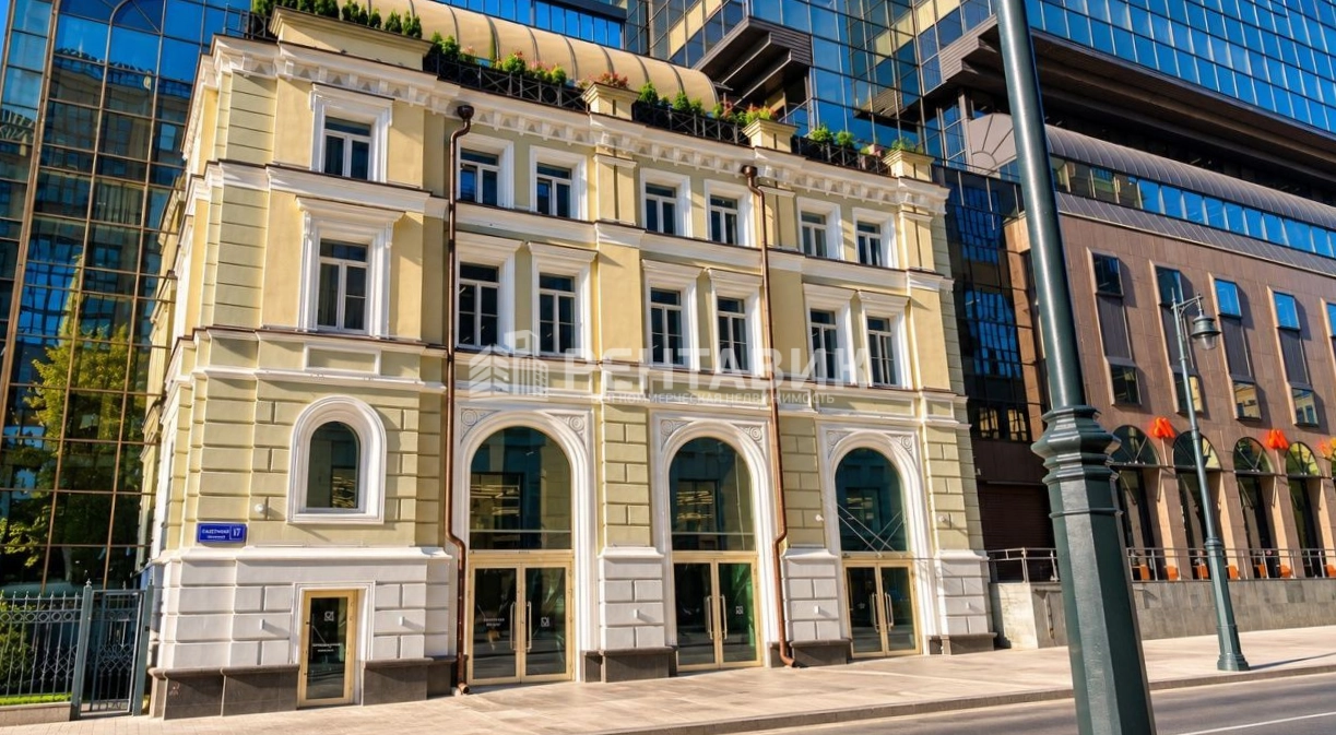 Здание Газетный, 17с2 по адресу г Москва, Газетный пер, д 17 стр 2