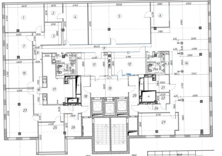 Офис Capital Tower / Капитал Тауэр площадью 767.7 квадратных метров