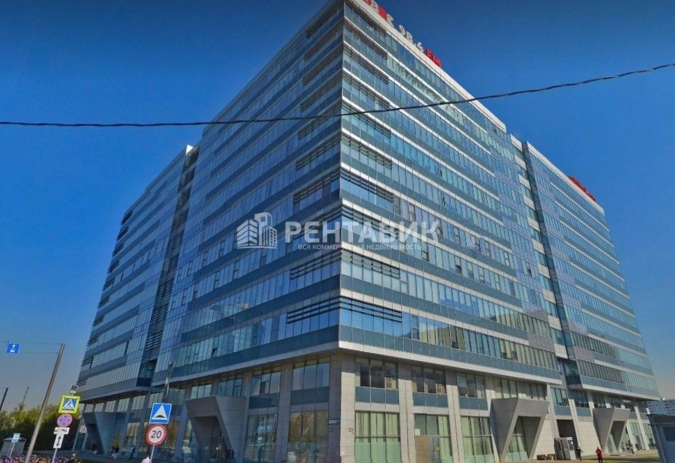 фасад дома, здание по адресу Московская обл, г Красногорск, б-р Строителей, влд 4 к 1