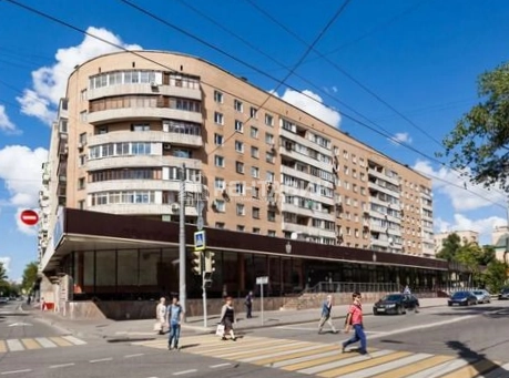 фасад дома, здание по адресу г Москва, ул Большая Грузинская, д 57 