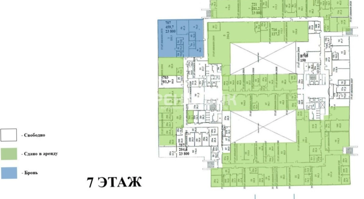 Офис Grand Setun Plaza / Гранд Сетунь Плаза площадью 7500 квадратных метров