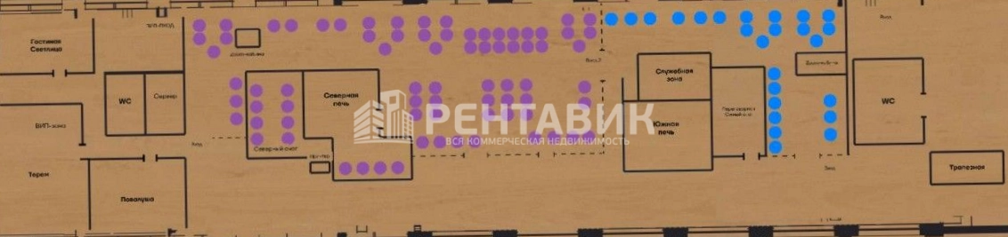 Офис Лаки, строение 23 площадью 1200 квадратных метров