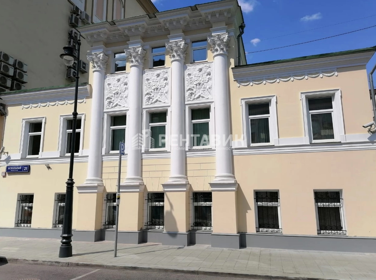 Здание Вспольный, 21 по адресу г Москва, Вспольный пер, д 21