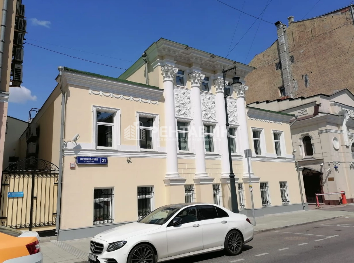 Здание Вспольный, 21 по адресу г Москва, Вспольный пер, д 21