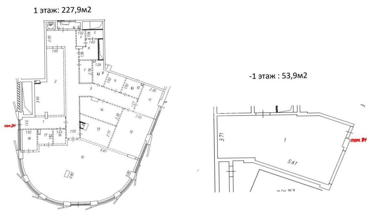 Общепит Шагал, 5 площадью 281.8 квадратных метров