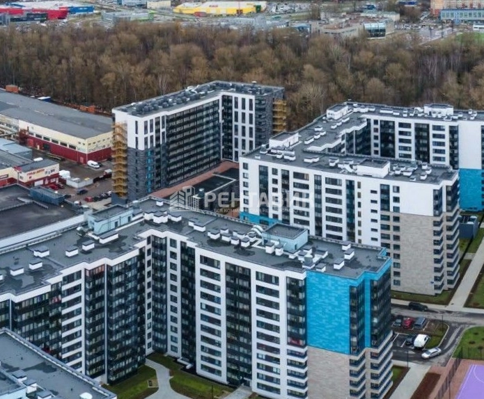 фасад дома, здание по адресу г Санкт-Петербург, Торфяная дорога, д 17 к 6 стр 1