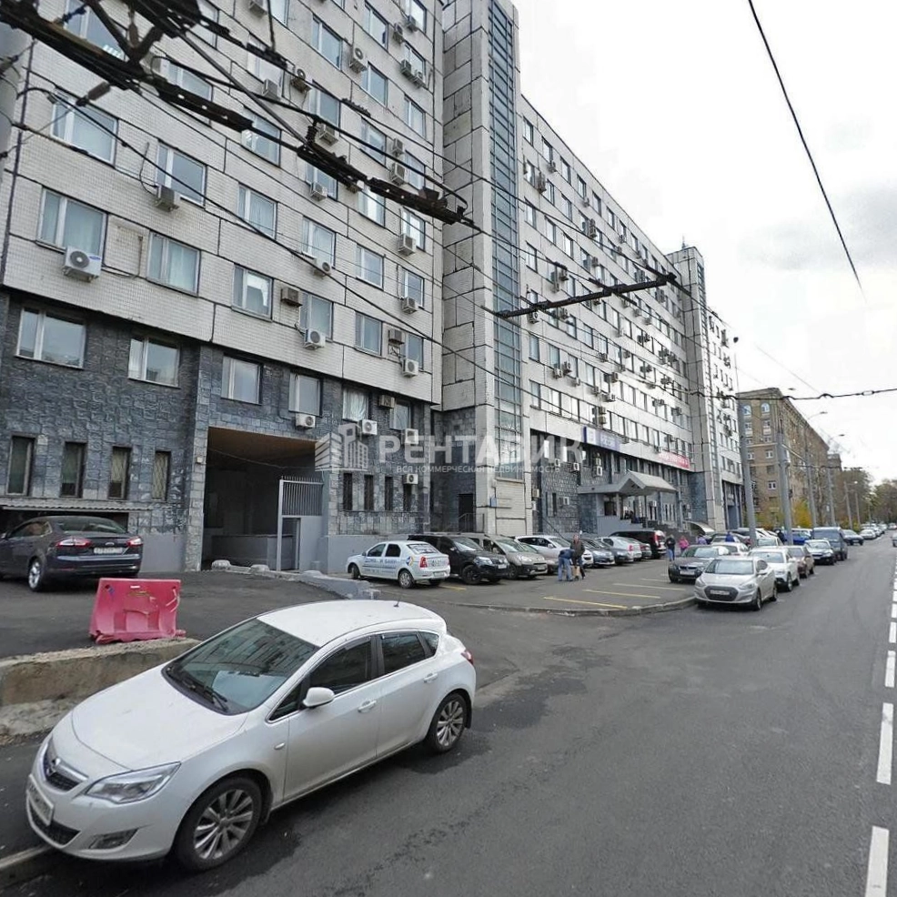 фасад дома, здание по адресу г Москва, проезд Ольминского, д 3А стр 3