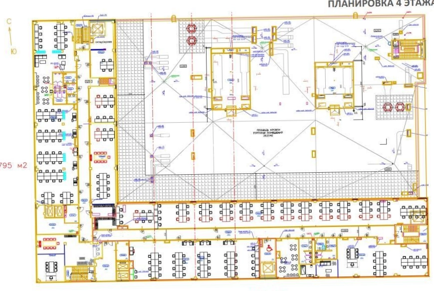 Офис Электролитный 5 площадью 1070 квадратных метров