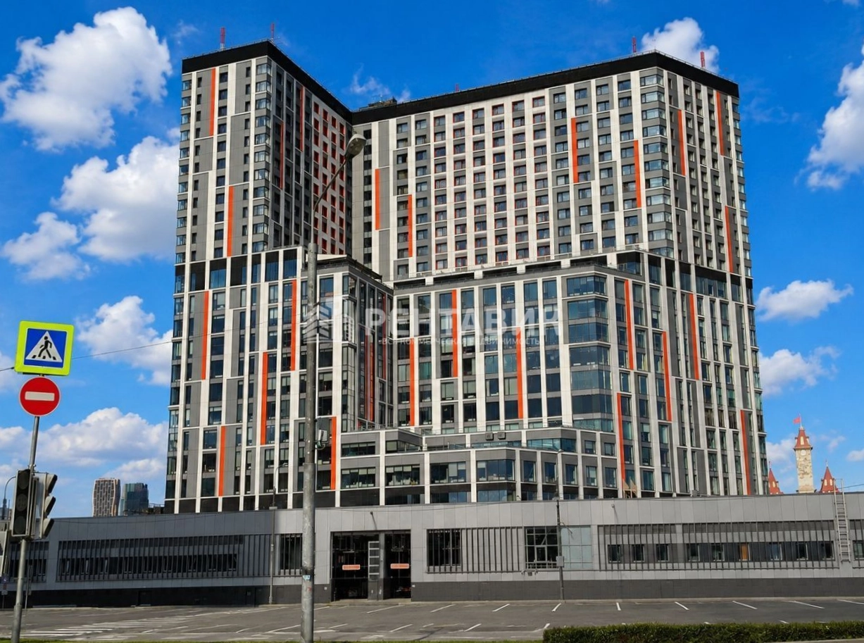 фасад дома, здание по адресу г Москва, пр-кт Андропова, д 10