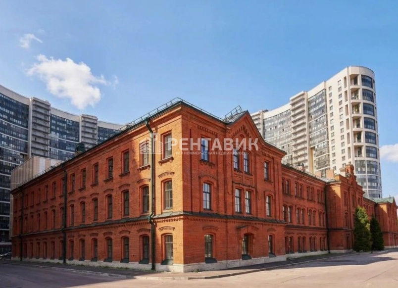 фасад дома, здание по адресу г Санкт-Петербург, пр-кт Обуховской Обороны, д 110 литера Б