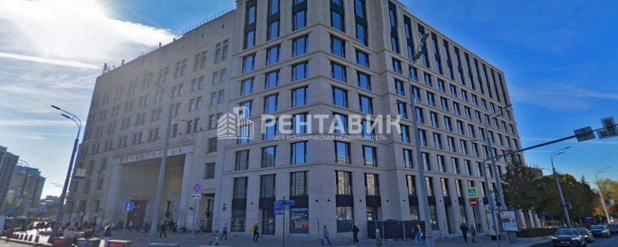 фасад дома, здание по адресу г Москва, Ленинский пр-кт, д 2