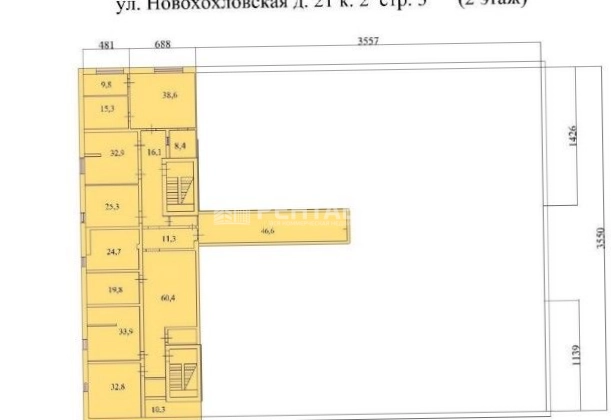 Склад Ринг Парк, 21к2с3 площадью 2084.5 квадратных метров