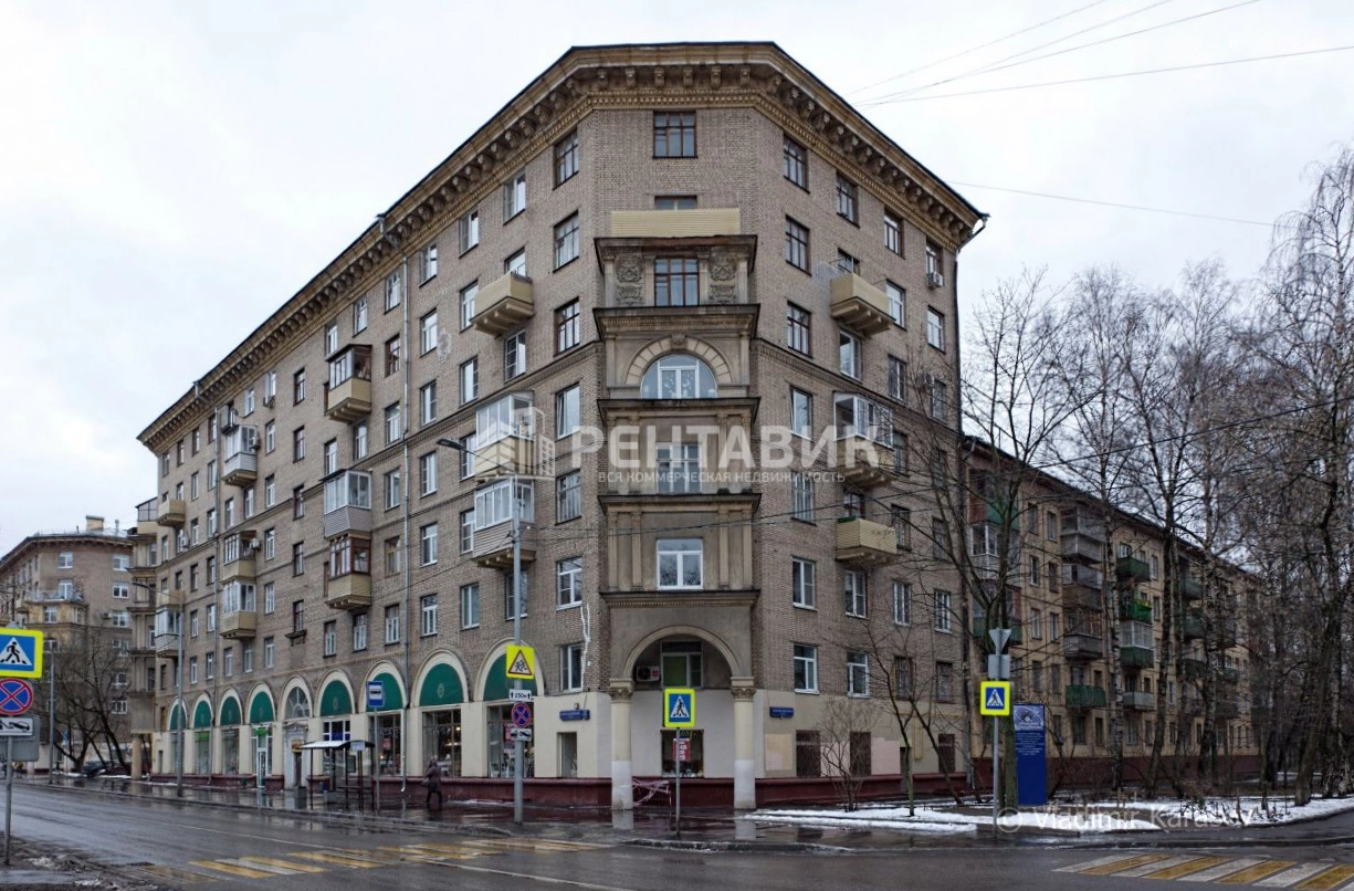 фасад дома, здание по адресу г Москва, ул Маршала Василевского, д 5 к 1