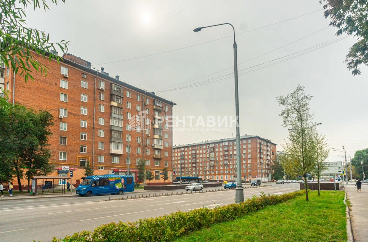 фасад дома, здание по адресу г Москва, Дмитровское шоссе, д 50 к 1 