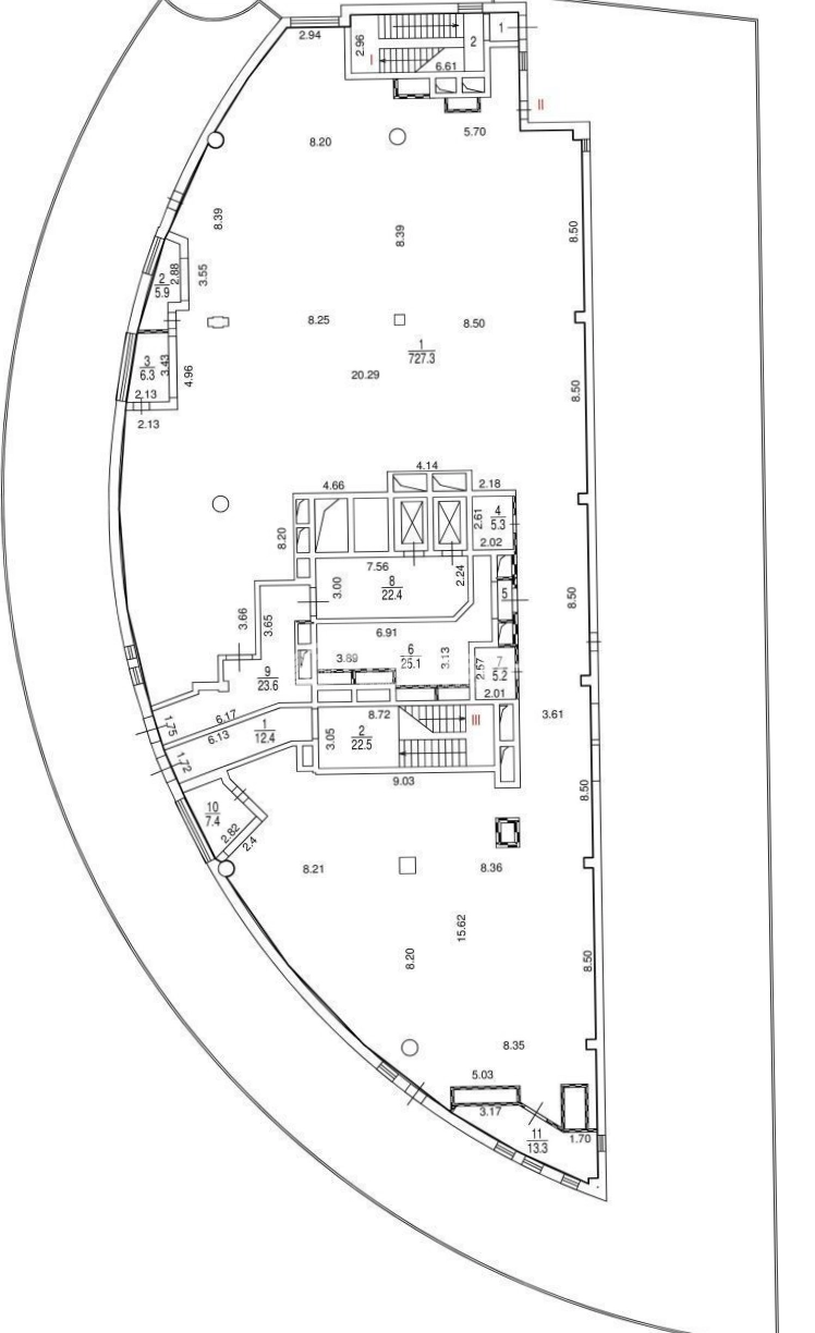 Здание целиком Diamond Hall площадью 48056.8 квадратных метров