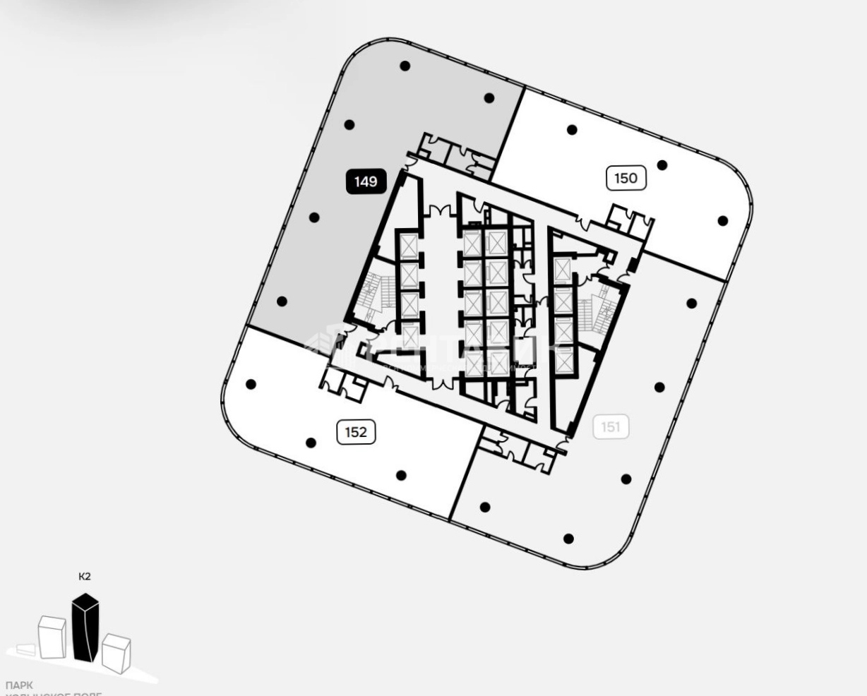 Офис Air площадью 377.6 квадратных метров