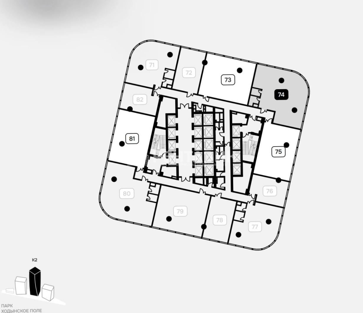 Офис Air площадью 154.2 квадратных метров