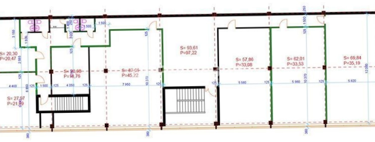 Офис Орджоникидзе, 11с1А площадью 442.6 квадратных метров