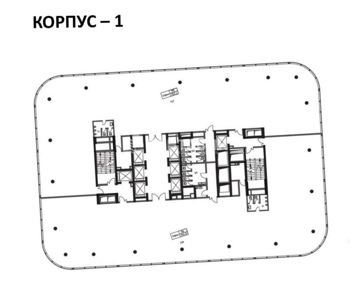 Офис Air площадью 742.6 квадратных метров