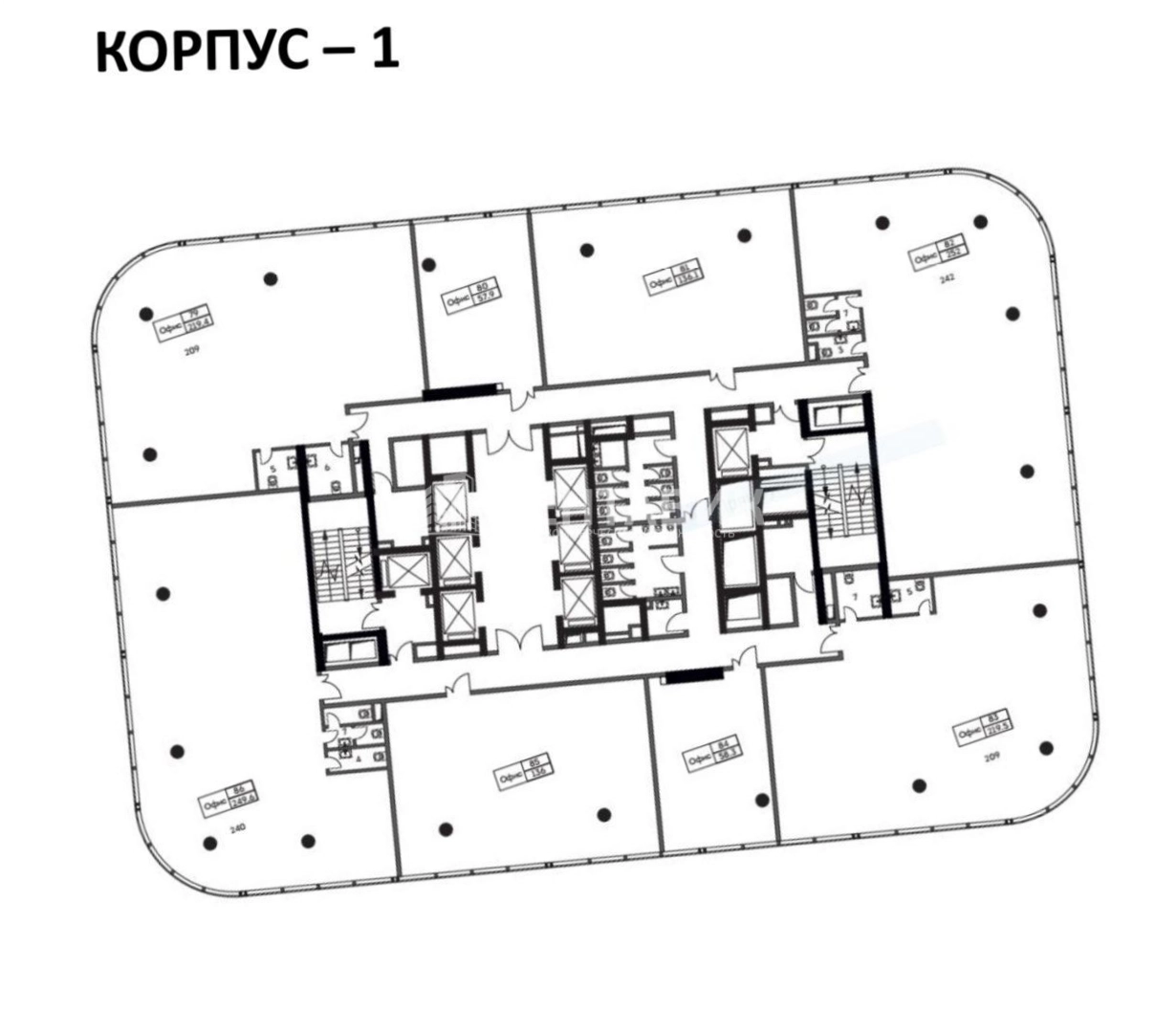 Офис Air площадью 252 квадратных метров