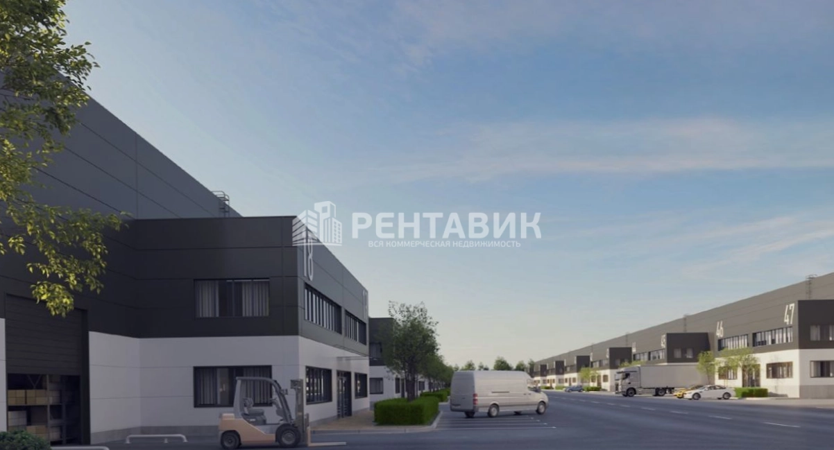 Здание Есипово-5 по адресу Московская обл, г Солнечногорск, деревня Ложки, тер Индустриальный парк Есипово, стр 7/4