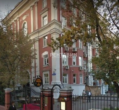фасад дома, здание по адресу г Москва, Трёхпрудный пер, д 4