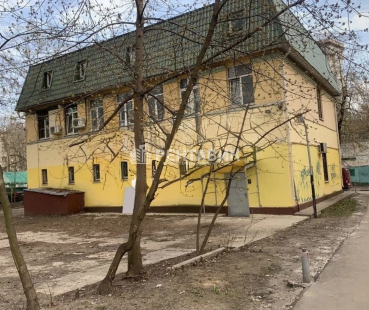 фасад дома, здание по адресу г Москва, ул 2-я Мясниковская, д 7