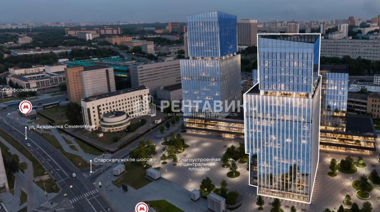Здание целиком STONE Калужская площадью 24260 квадратных метров