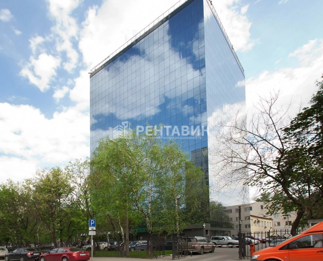 фасад дома, здание по адресу г Москва, ул Люсиновская, д 36 стр 1