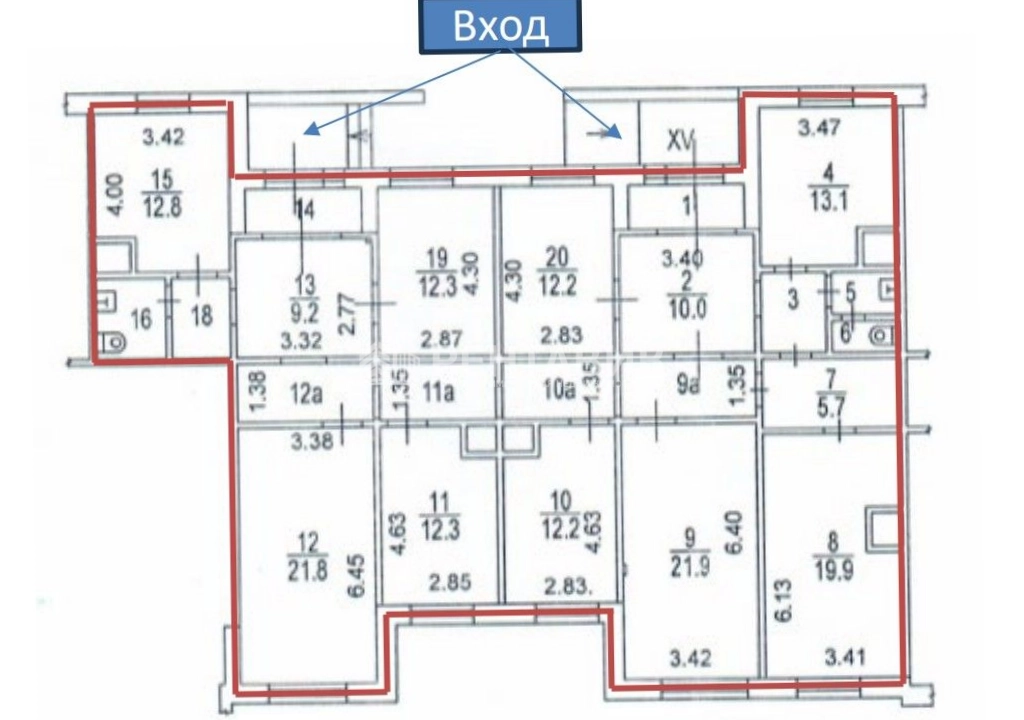 Торговая площадь Новокосинская, 15к7 площадью 200.2 квадратных метров
