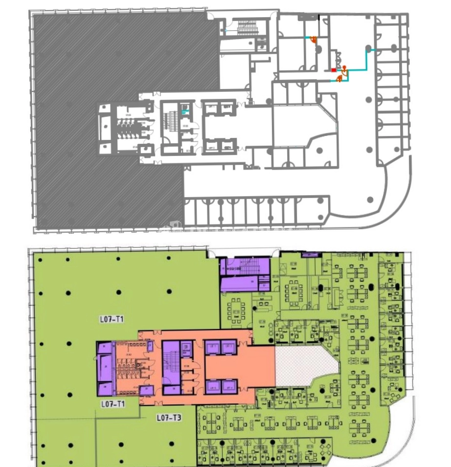 Офис Four Winds Plaza / Фо Виндс Плаза площадью 1303 квадратных метров