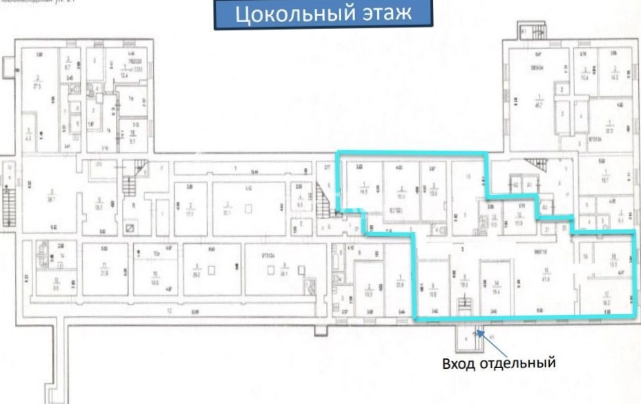 Торговая площадь Новозаводская, 21 площадью 240.2 квадратных метров