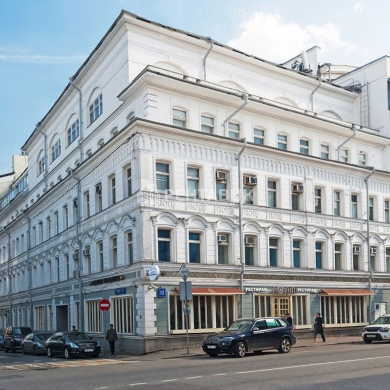 фасад дома, здание по адресу г Москва, ул Сретенка, д 12 