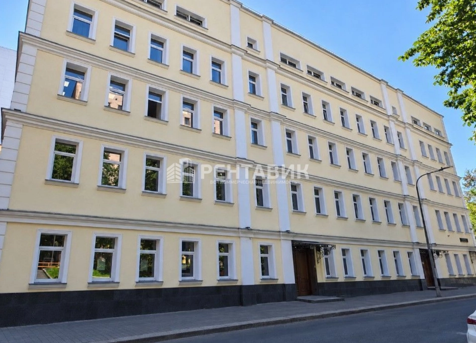фасад дома, здание по адресу г Москва, Озерковский пер, д 3