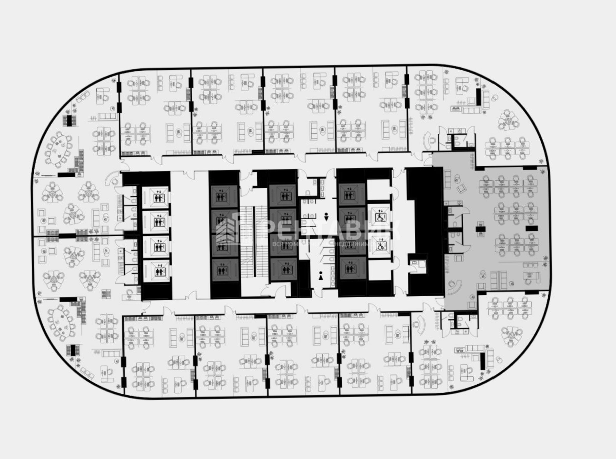 Офис НОРД ГЕЙТ площадью 193.2 квадратных метров