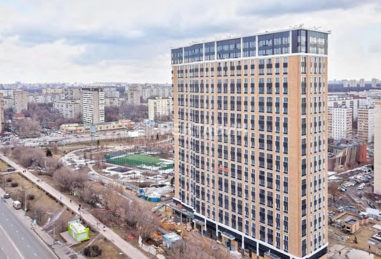 фасад дома, здание по адресу г Москва, ул Совхозная, д 10Б 